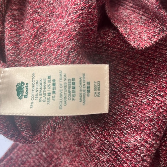 Roots - Marled Knit Crewneck Sweater: Women's Size S - Picture 6 of 6